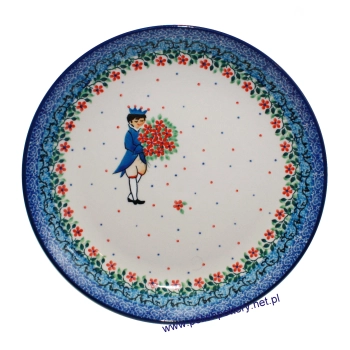 Talerz obiadowy mniejszy Ø24cm II Gatunek dek. U4825X Książe